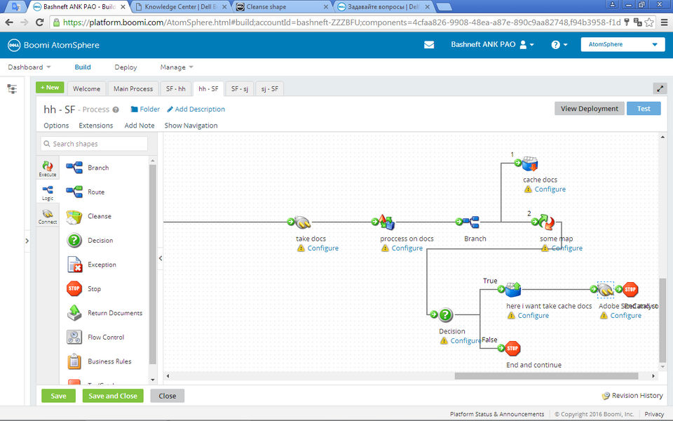 Dell Boomi API Management screenshot
