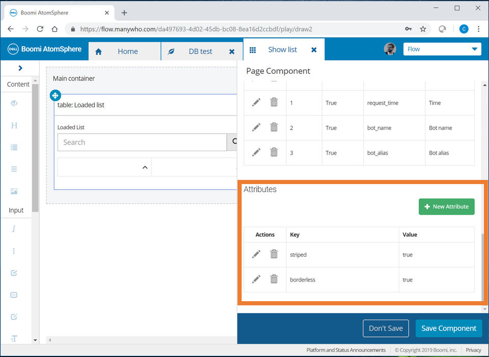 Dell Boomi API Management screenshot