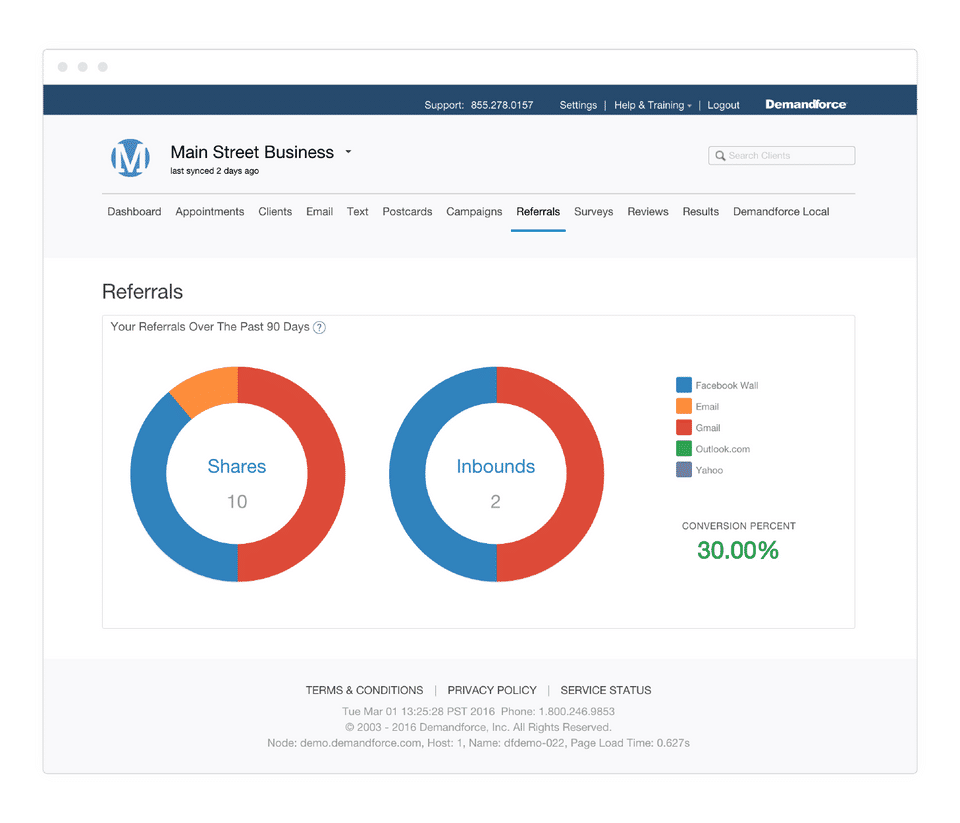 Demandforce screenshot 4