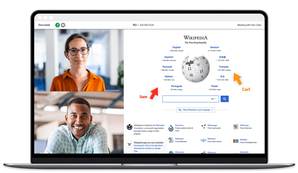 Demodesk screenshot 4