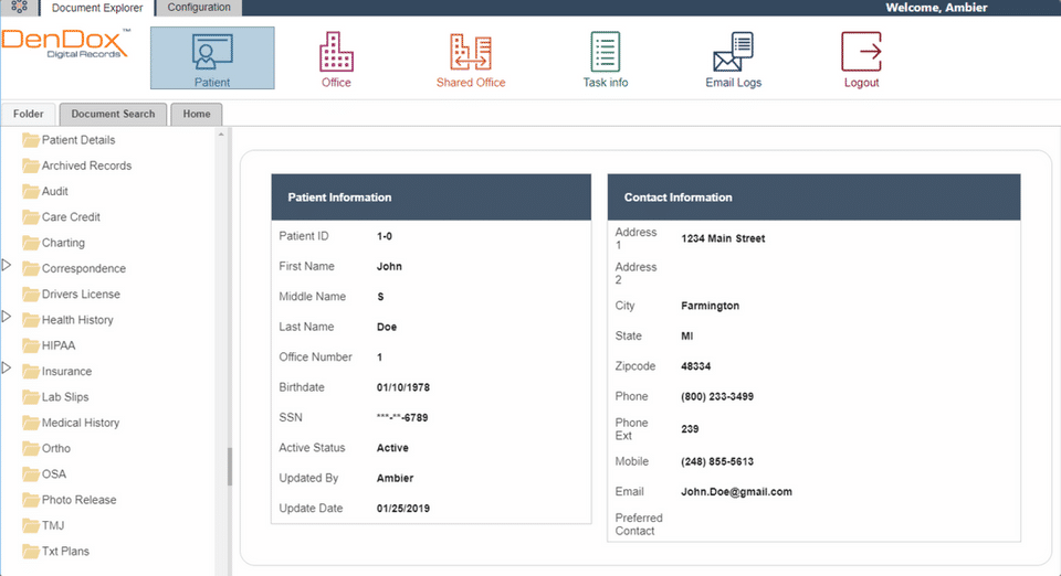 Dentech screenshot