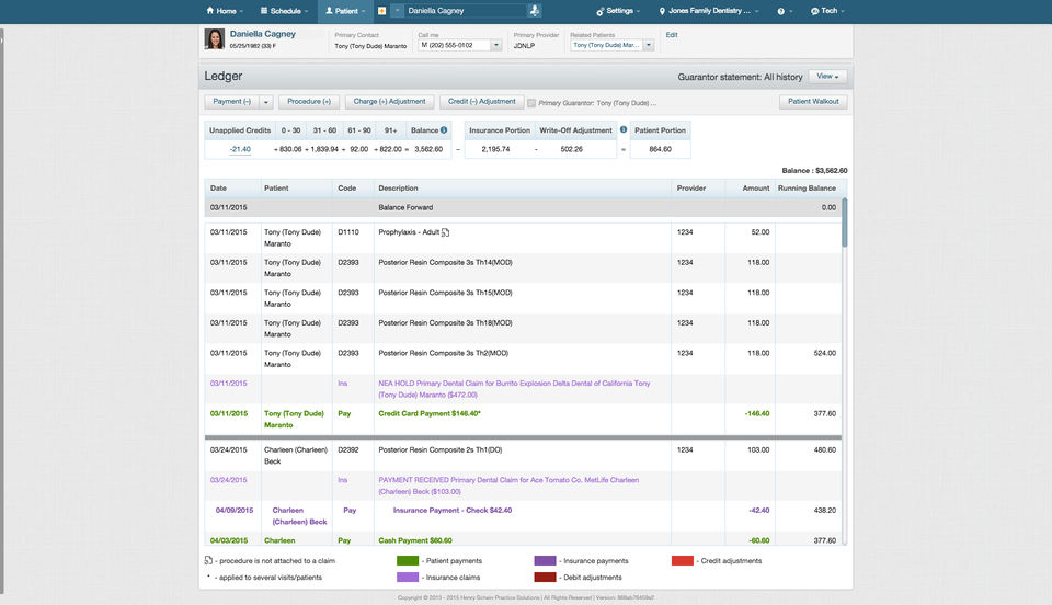 Dentrix Ascend screenshot 3