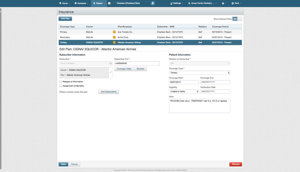 Dentrix Ascend screenshot 4