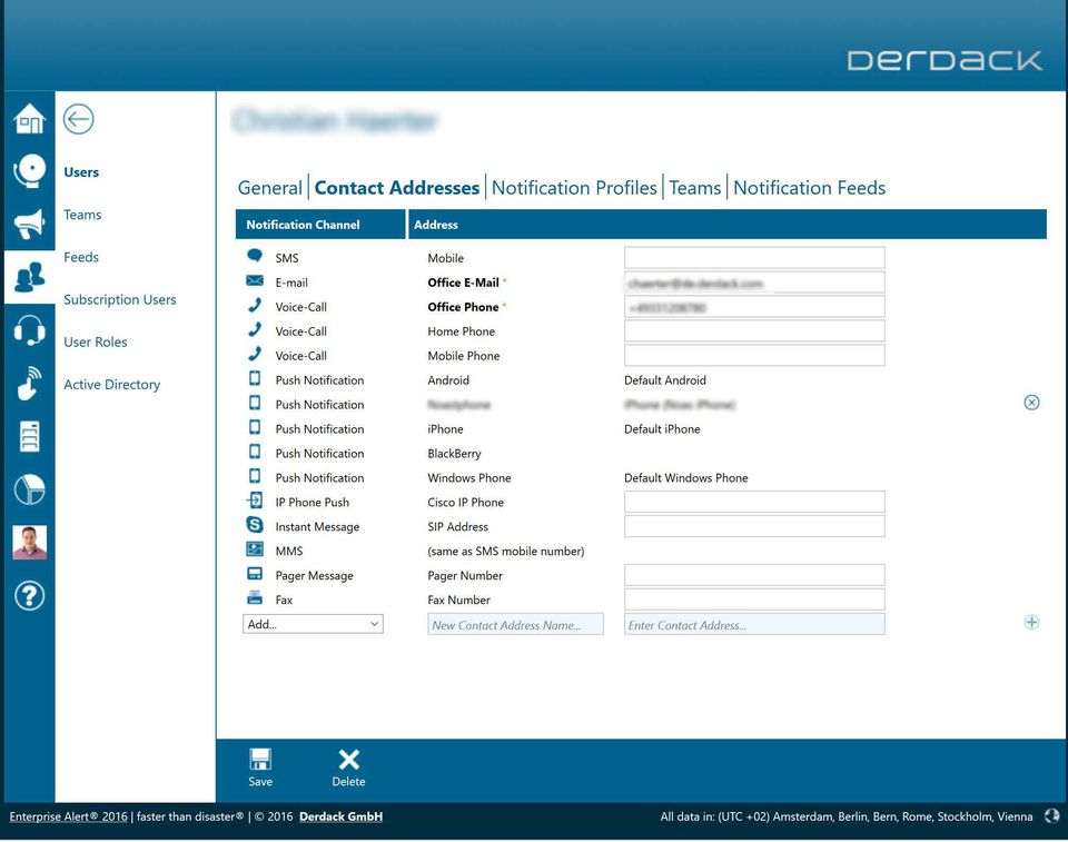 DERDACK Enterprise Alert screenshot 4