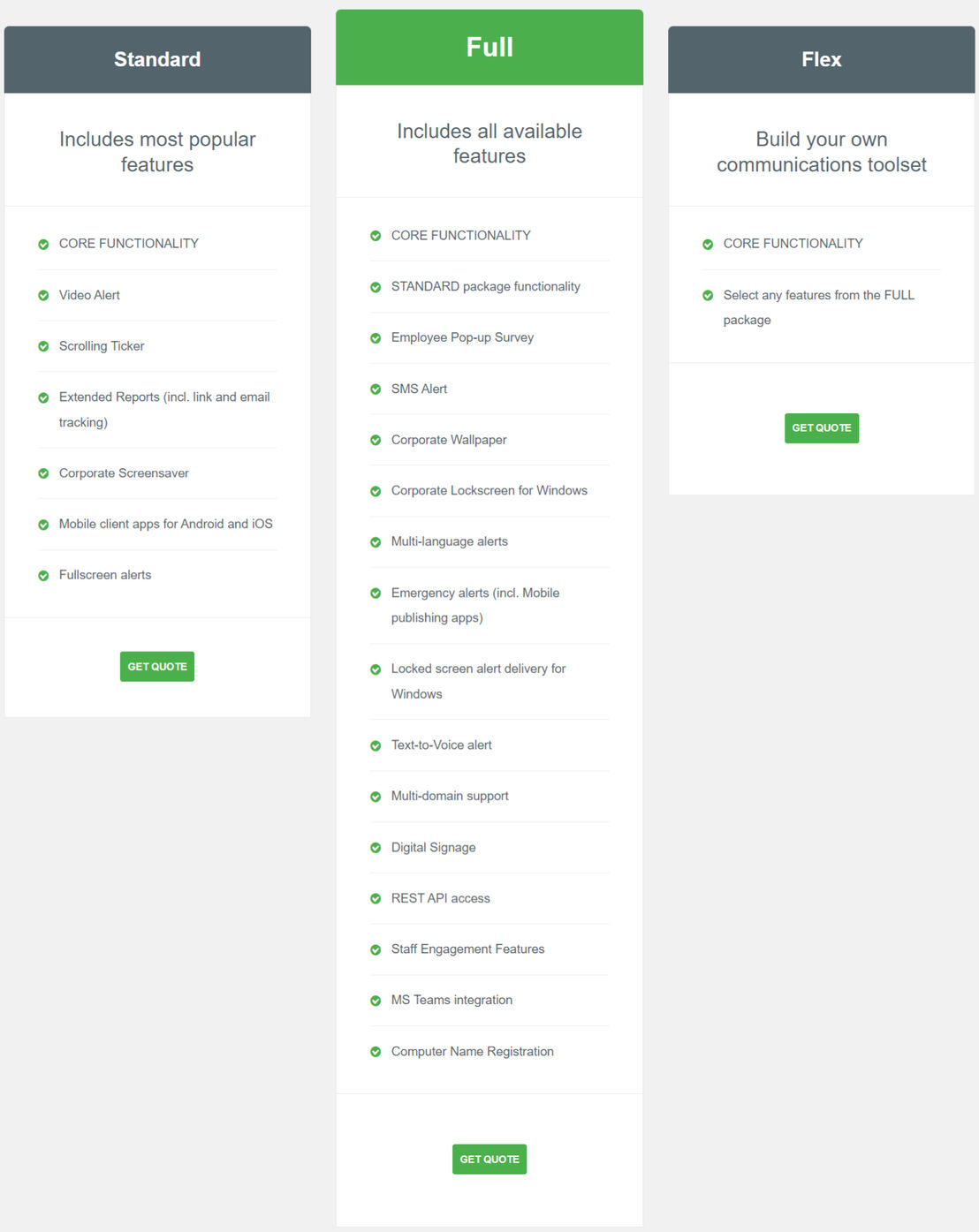 DeskAlerts pricing 1