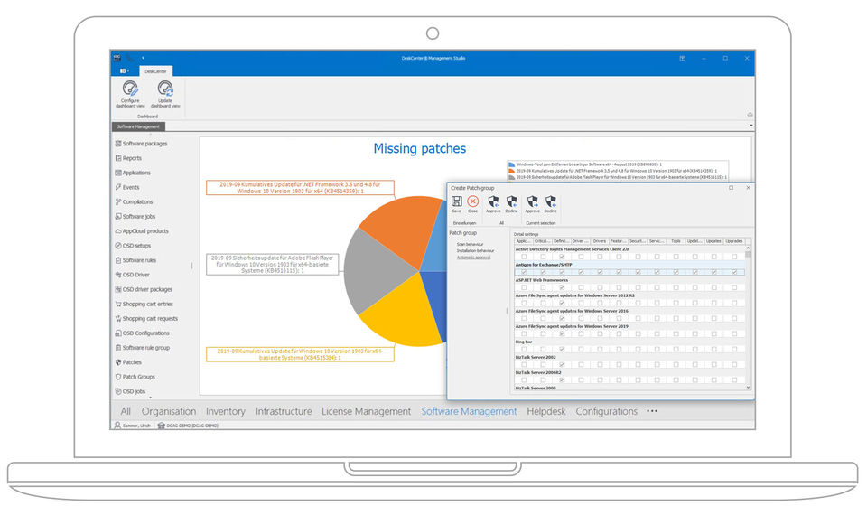 DeskCenter Management Suite screenshot 2