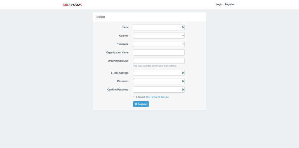 Detrack screenshot 4