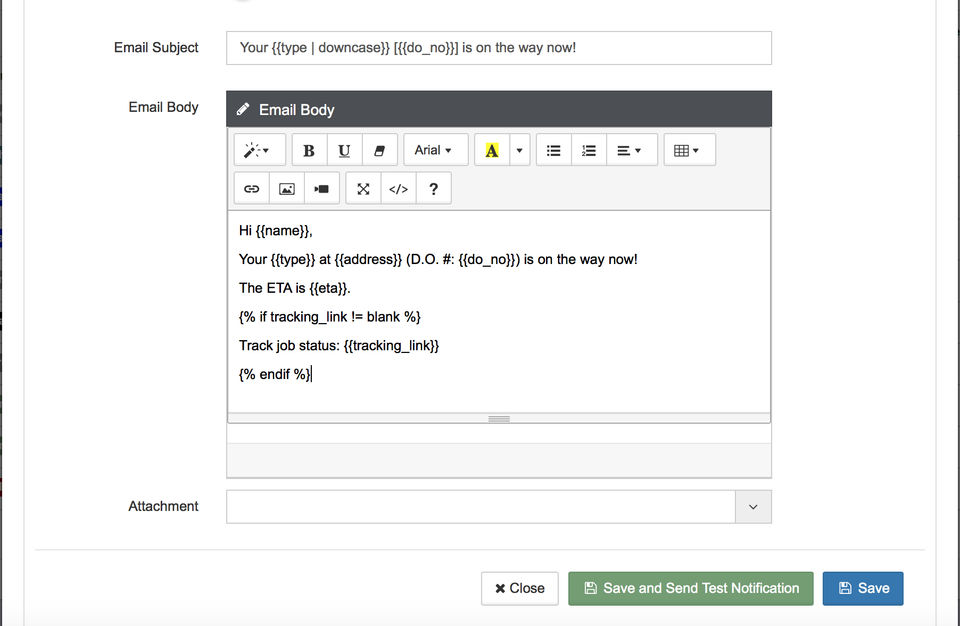 Detrack screenshot 2