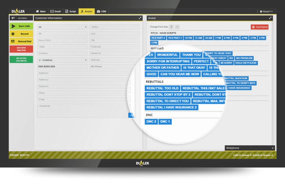 Dialer360 screenshot 2