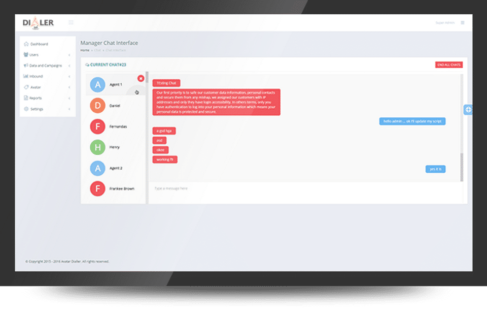 Dialer360 screenshot 3