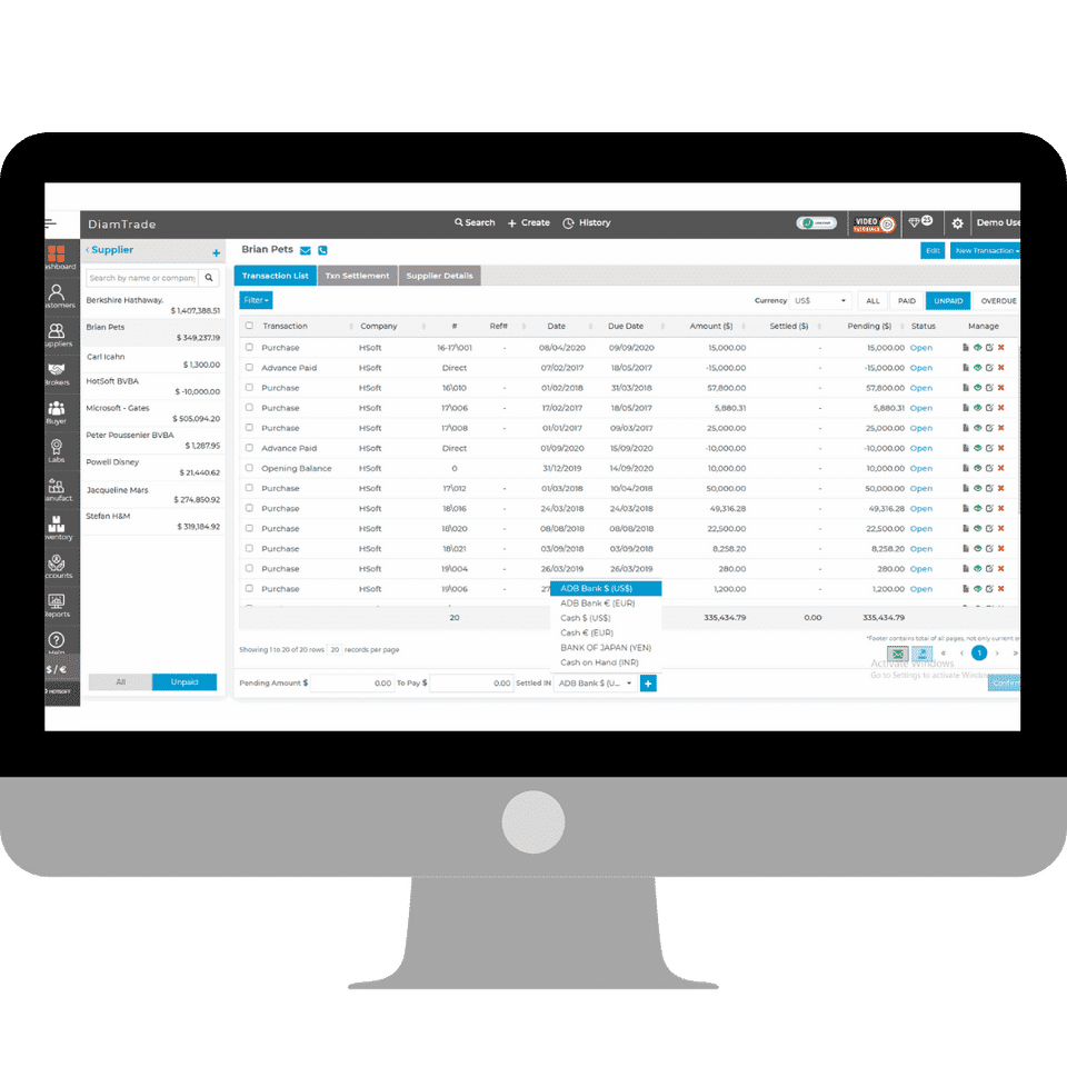 DiamTrade screenshot 3