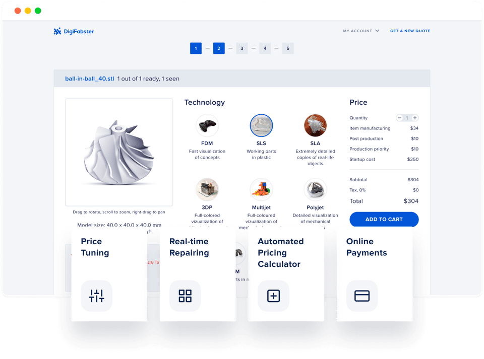 DigiFabster screenshot 4