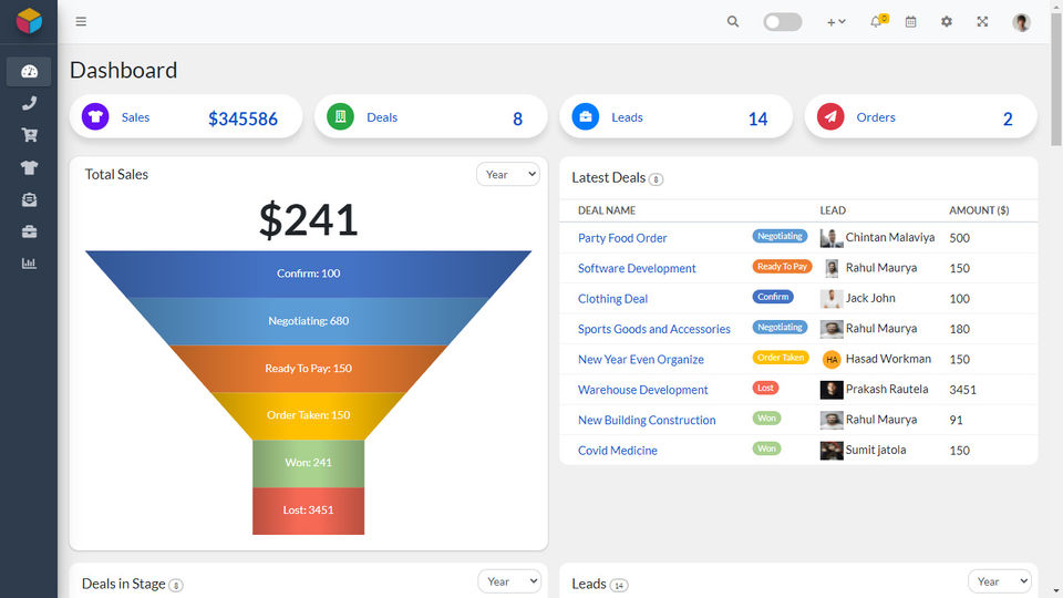 DigitalCRM.com screenshot 2