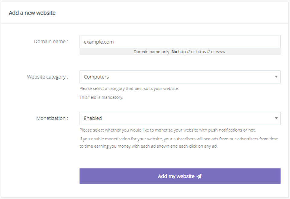 DigitalPUSH screenshot
