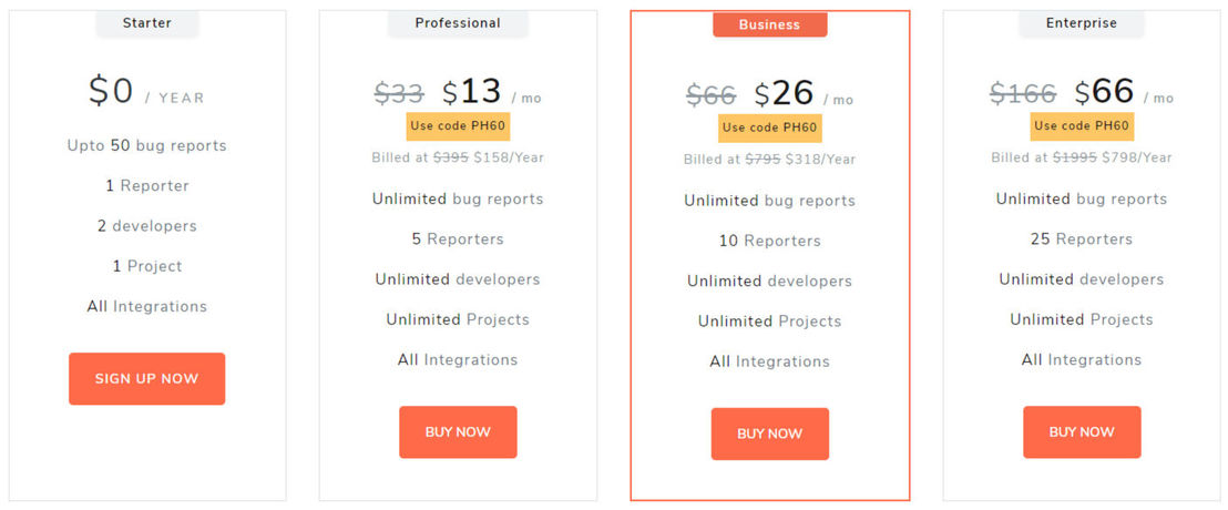 Disbug pricing 1