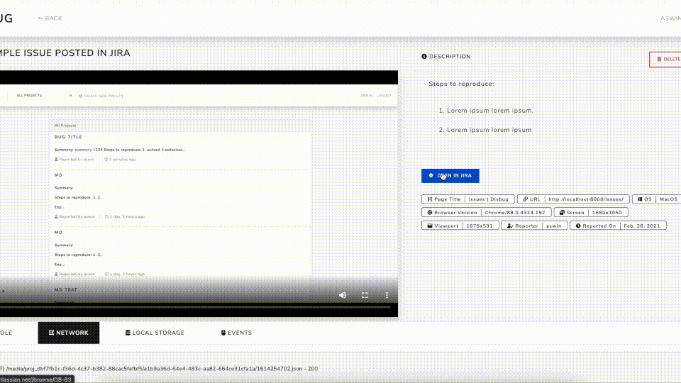 Disbug screenshot 2