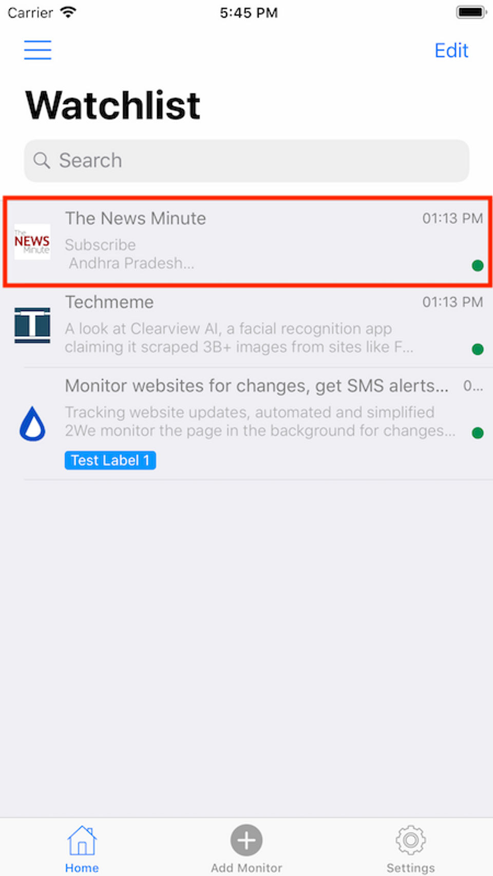 Distill screenshot 1