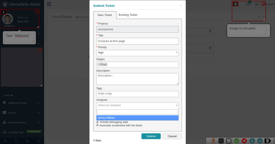 Djaty screenshot 1