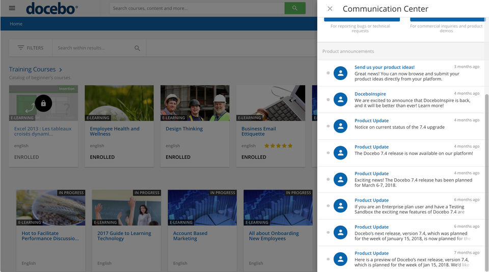 Docebo screenshot 1