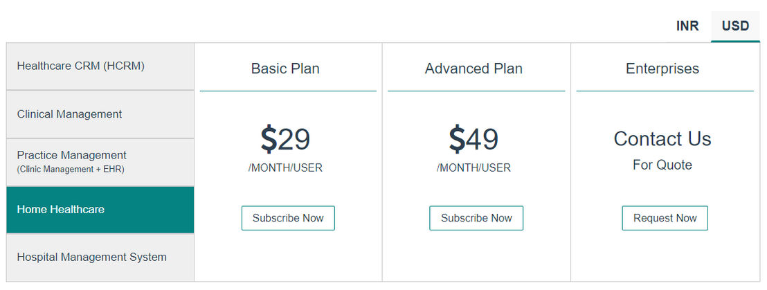 DocEngage Home Health pricing