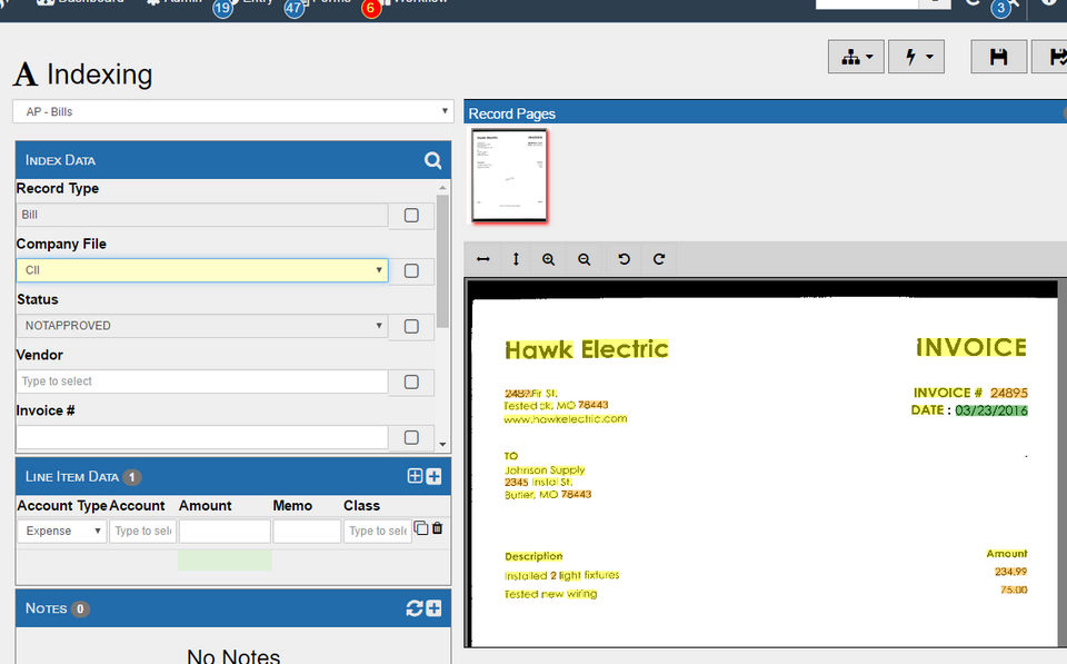 docMgt screenshot 2