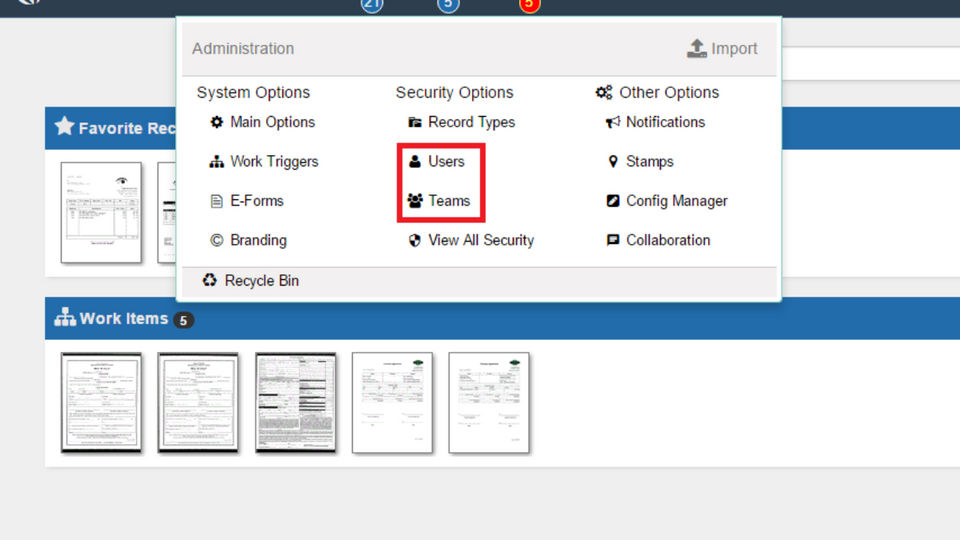 docMgt screenshot 1