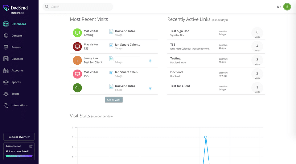 DocSend screenshot 1