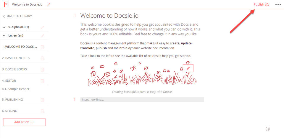 Docsie screenshot 2