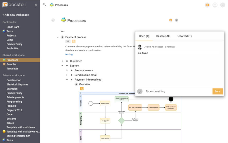 Docstell screenshot 2