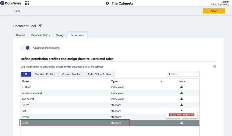 DocuWare screenshot 4