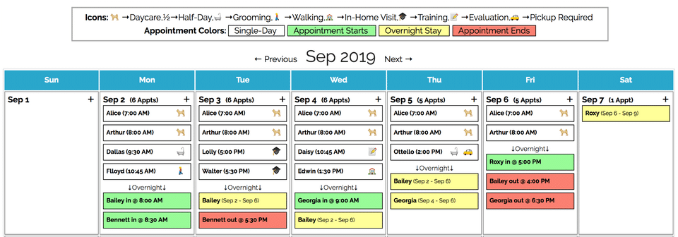 DoggieDashboard screenshot 1
