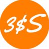 3 Dollar Social logo