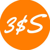 3 Dollar Social logo