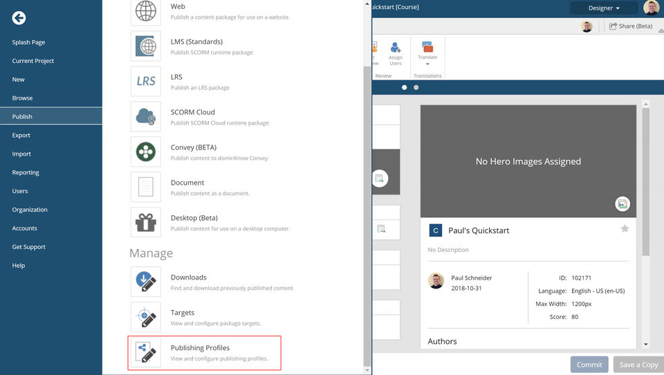 dominKnow screenshot 2