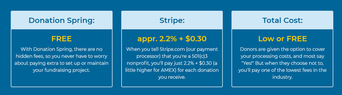 Donation Spring pricing 1