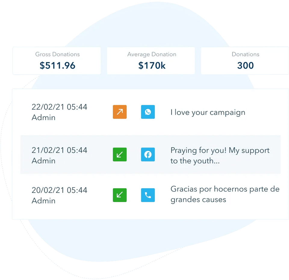 Donorbox screenshot 2
