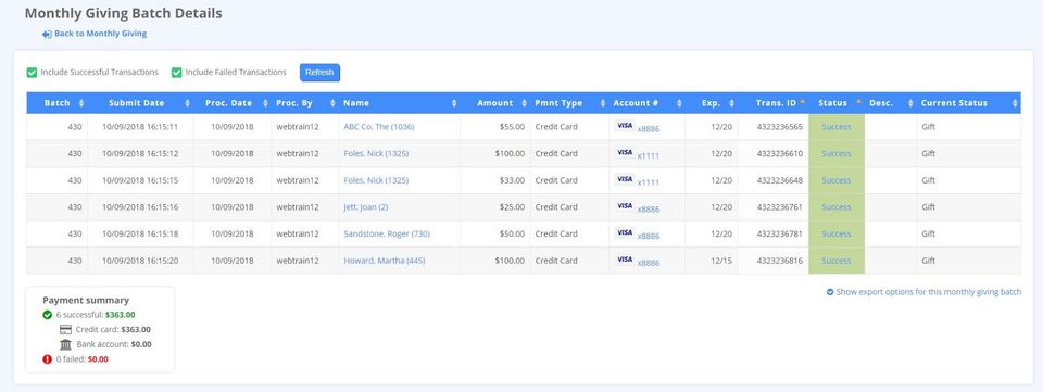 DonorPerfect screenshot 4