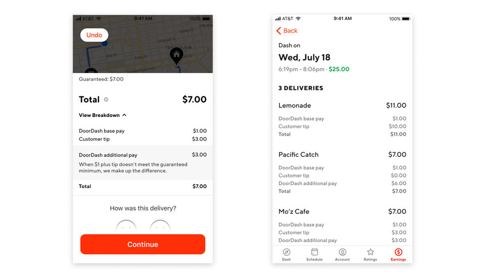 DoorDash screenshot 2