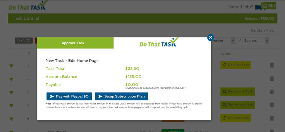 DoThatTask screenshot 2