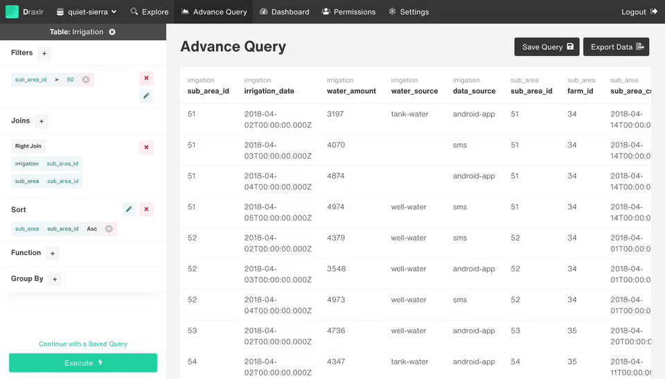 Draxlr screenshot 4