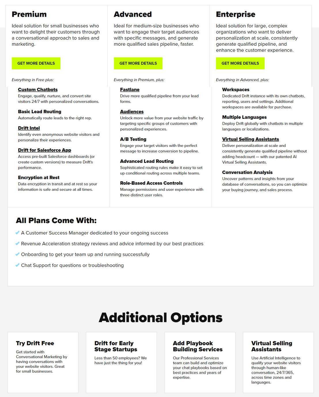 Drift pricing 1