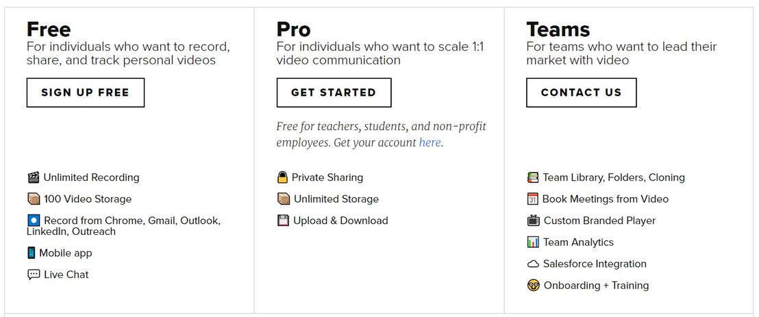 Drift Video pricing 1