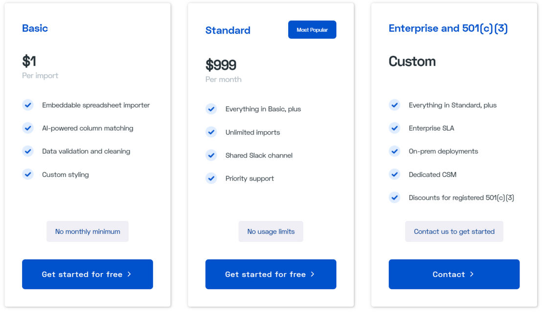 Dromo pricing 1