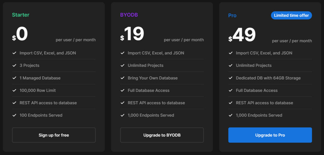 Dropbase screenshot 1