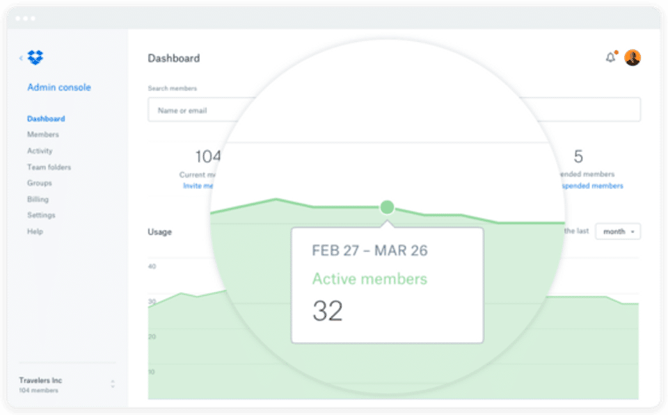 Dropbox Business screenshot 1