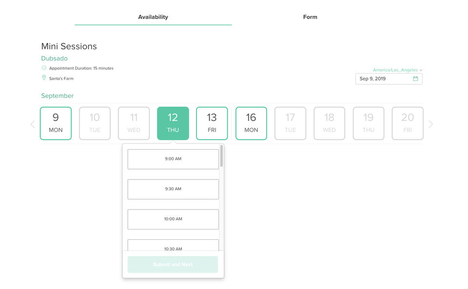 Dubsado screenshot 3