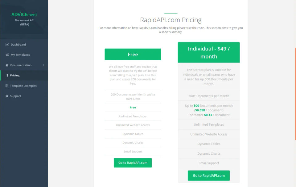 DynamicDocs API screenshot 3