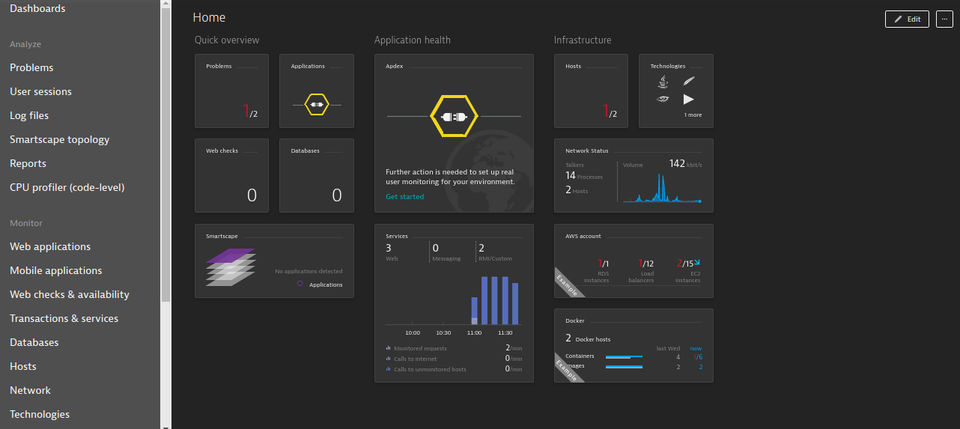 Dynatrace screenshot 2