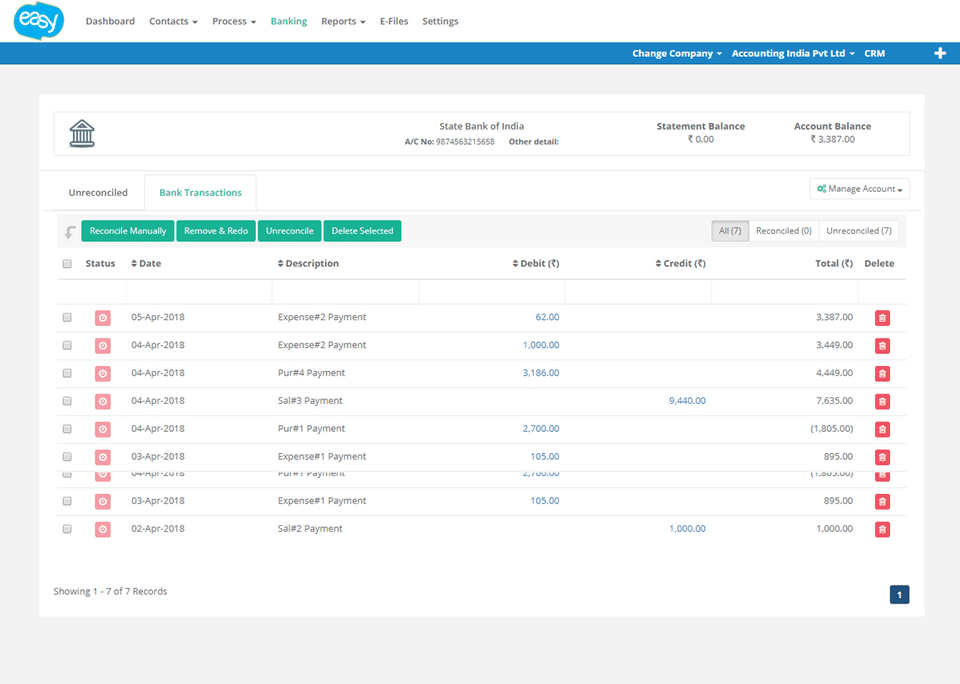 Easy Accountax screenshot