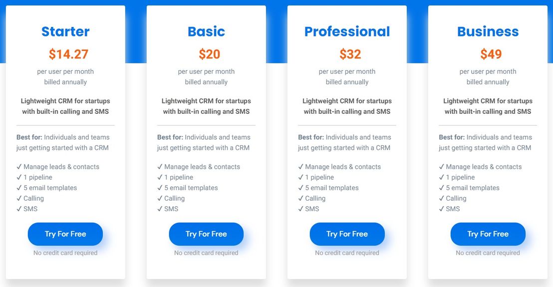 Easy Field Services pricing 1